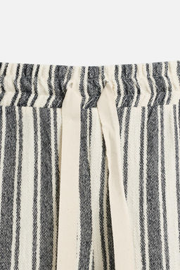 STRIPED JACQUARD TROUSERS - Zara фото 9