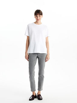 Bisiklet Yaka Kad?n Ti??rt