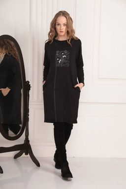 Платье AMORI 9454 черное