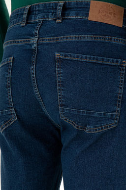 Брюки джинсовые мужские U.S. Polo Assn синие  фото 12