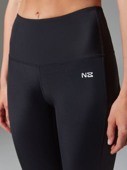 Укороченные леггинсы Strong 7/8 со вставками из сетки - NEVERLATE фото 3