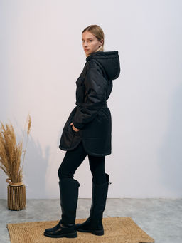 Куртка зимняя "Эмми" черный