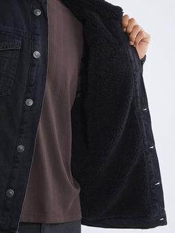 Standart Kal?p Erkek Jean Ceket