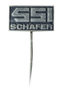 Значок рекламный SCHAFER