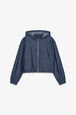 HOODED BOMBER JACKET - Zara фото 6