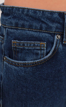 Джинсы женские прямые TP322-0118 синие