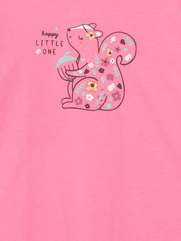 Bisiklet Yaka K?z ?ocuk Ti??rt - Waikiki фото 2