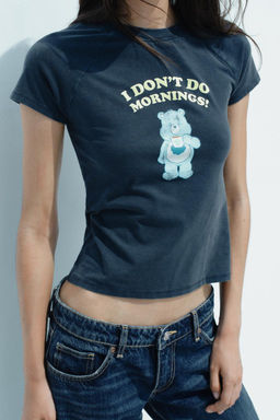 CARE BEARS FADED-EFFECT T-SHIRT - Zara фото 3
