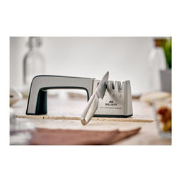 Точилка 4 в 1 для кухонных ножей и ножниц Walmer Marshall, цвет серый