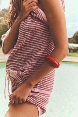 KNIT POLO SWEATER - Zara фото 3