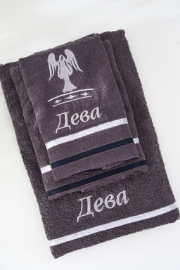 14418/10 Знаки зодиака полотенце махровое плотность 350гр