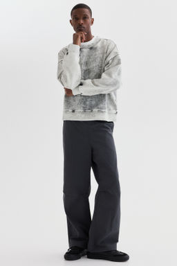 Sudadera efecto lavado Oversized Fit - H&m фото 6