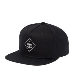 Бейсболка DJINNS арт. 6P SB Cottoncheck (черный)