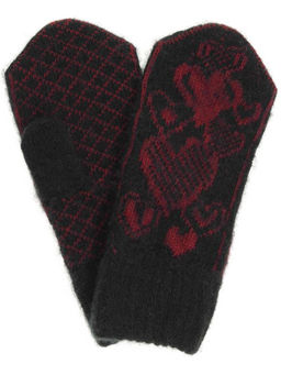 Варежки женские "Сердечки" ПП 3247-2