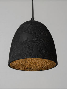 Светильник потолочный BayerLux «Брюс», 1×40 Вт, Е27, черный, 22×22х+120 см