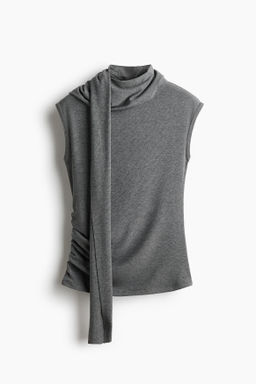 Top con cuello fular - H&m фото 2