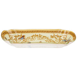 БЛЮДО ДЛЯ СЕРВИРОВКИ КОЛЛЕКЦИЯ MONOGRAM 19*9*2.5СМ - Lefard фото 3