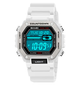 Часы наручные Skmei мужские электронные спортивные 2522white