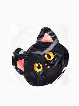 Воздушный шар фольгированный 14" «Черный кот», мини фигура, набор 5 штук