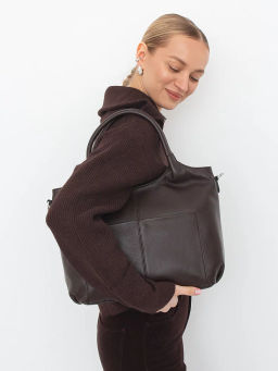 Сумка 7777VG coffee Vitelli Grassi