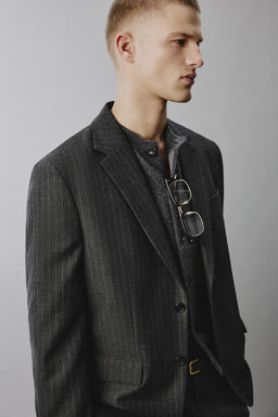 PINSTRIPE SUIT BLAZER - Zara фото 5