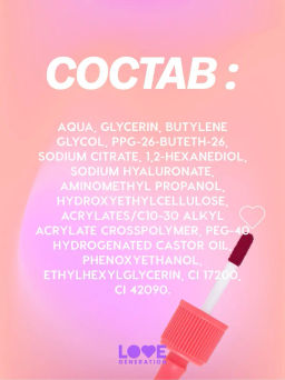 Love Generation Тинт для губ на водной основе Im Horny тон 03 винный  фото 11