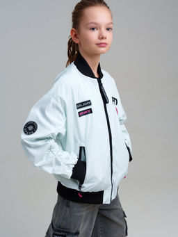 PlayToday / Ветровка-бомбер для девочки  фото 2