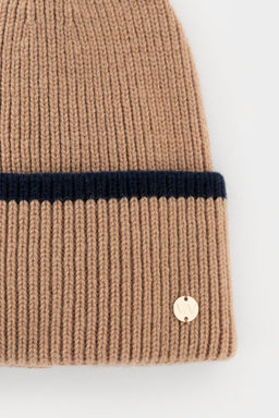 ЕВ 20007/24ш/песочный шапка жен