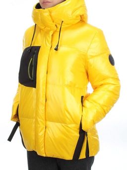 8329 YELLOW Куртка зимняя женская (200 гр. холлофайбера) - Fashion фото 3