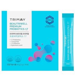 Trimay BeautriWell Premium Probiotics 17 75g(2.5gx30ea) Пробиотики - это полезные микроорганизмы, ко