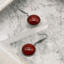 Серьги из муранского стекла CHERRY & CHOCOLATE LS3220