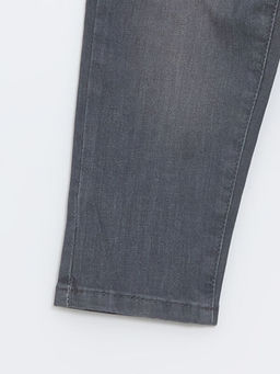 Beli Lastikli Erkek Bebek Jean Pantolon