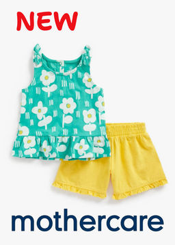 Mothercare / Комплект: футболка, шорты