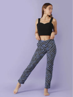 Брюки Венеция индиго (кулирка)