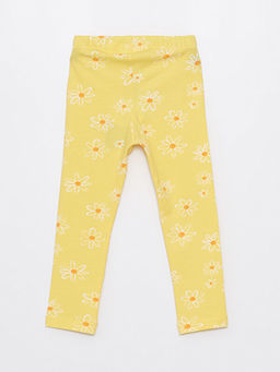 Beli Lastikli Bask?l? K?z Bebek Tayt - Waikiki фото 3