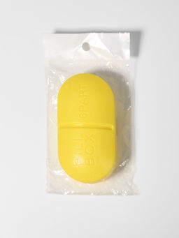 Цена за 2 шт. Таблетница Pill Box, 6 секций, 10×5.5×3 см, МИКС