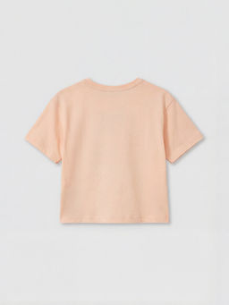 Bask?l? K?z ?ocuk ?ortlu Pijama Tak?m?