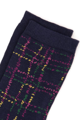 Kad_n Lacivert _orap