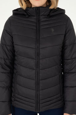 Женское черное пальто Неожиданная скидка в корзине - U.s. polo assn фото 6