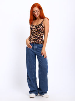 Майка-топ женский НИКА (леопард №24/1) - Ивановская трикотажная компания фото 2