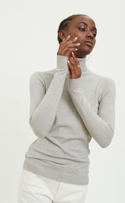 Водолазка F022-215-01 l.grey melange - Fine joyce фото 4