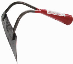 Тяпка самозаточная 190*50 мм "Супер сталь" красная