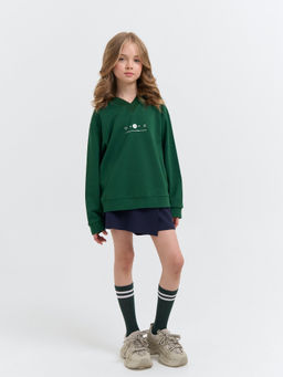 Свитшот облегченный Не школа с вышивкой 7+ - Bungly фото 9