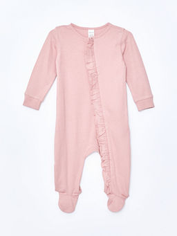 Bisiklet Yaka Bask?l? K?z Bebek Tulum 2li - Waikiki фото 2