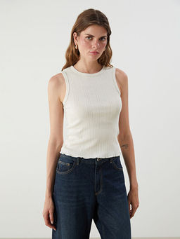 Bisiklet Yaka Ajurlu Kad?n Atlet