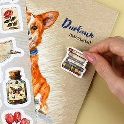 Набор наклеек. Серия "Любимые стикеры" арт. 72041 ВИНТАЖ 1 /148х210 мм,