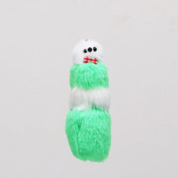 Мышь из искусственного меха, до 13 см, зелёная - Simaland фото 4