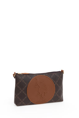 U. S. Polo Assn Женская коричневая сумка через плечо - U.s. polo assn фото 2