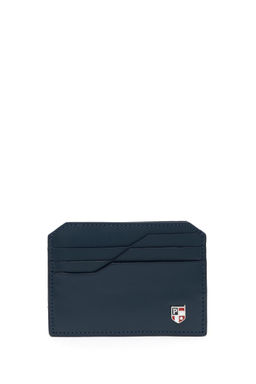 Мужская визитница темно-синего цвета