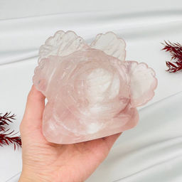 Цветок из Розового кварца